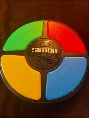 Simons Electronic Memory Game - Red, Blue, Green, Yellow